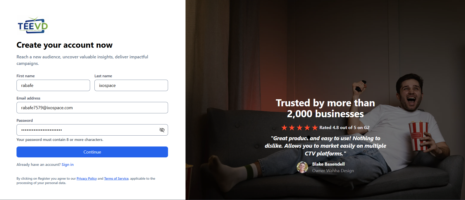 Advertising Campaign Management Platform